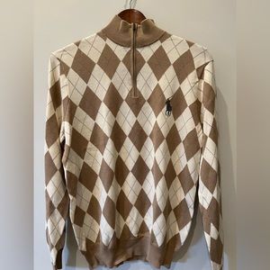 TOUR ISSUE RALPH LAUREN POLO GOLF MENS QUARTER ZIP